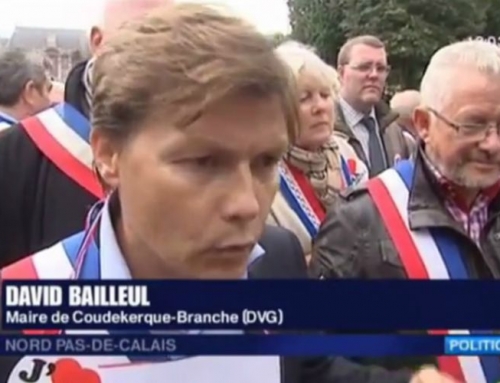 David Bailleul : manifestation à Lille en maire en colère !
