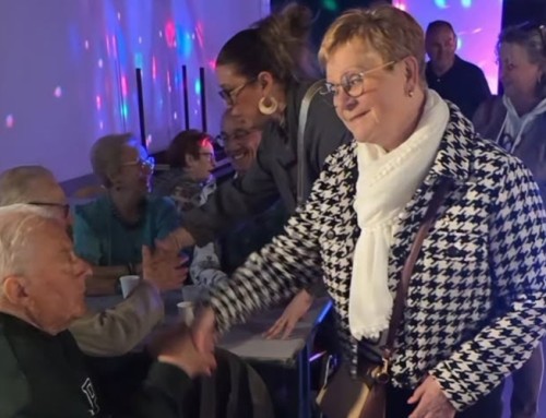 Des élu(e)s de la majorité municipale étaient présents lors de la guinguette or…